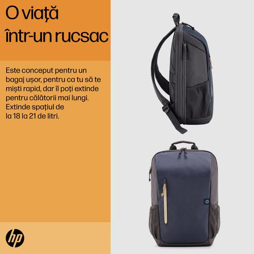 HP Travel 15,6 Blue Night Laptop Backpack, 18 liter - Image 10