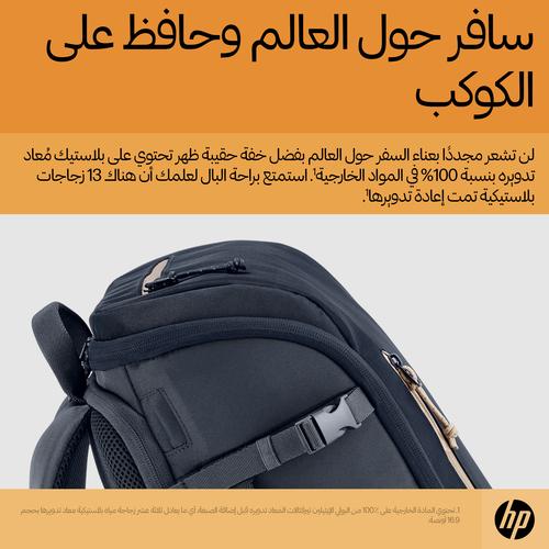 HP Travel 15,6 Iron Grey laptopbackpack, 25 liter - Image 4