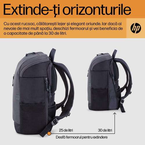 HP Travel 15,6 Iron Grey laptopbackpack, 25 liter - Image 4