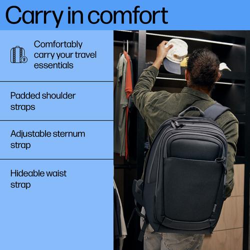 HP Travel Plus 30 l 17 inch laptoprugzak - Image 3