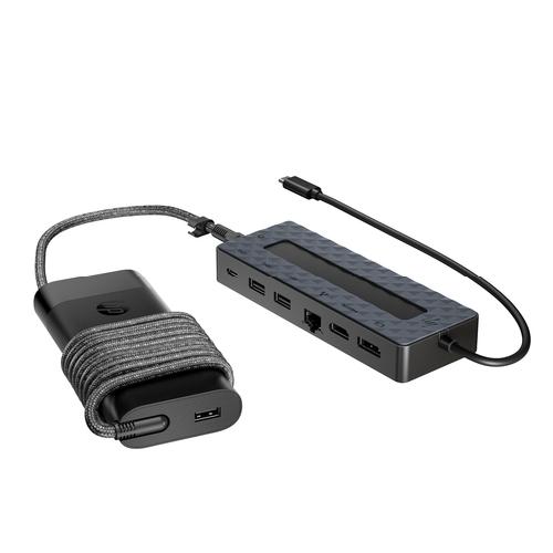 HP Universal USB-C-hub- en laptopladercombinatie - Image 4