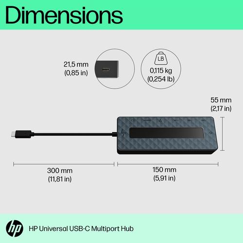 HP Universal USB-C Multiport Hub - Image 3