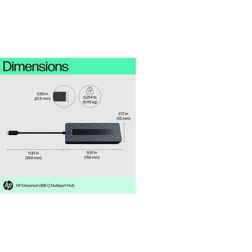 HP Universal USB-C Multiport Hub - Image 9