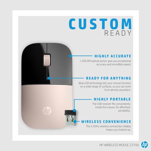 HP Z3700 blauwe draadloze muis - Image 6