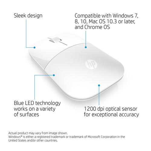 HP Z3700 witte draadloze muis - Image 2