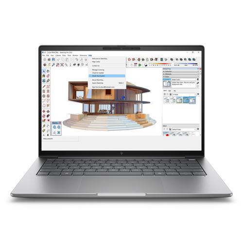 HP ZBook 8 G1i 14 Intel Core Ultra 7 255H Mobiel werkstation 35,6 cm (14") WQXGA 32 GB DDR5-SDRAM 1 TB SSD NVIDIA RTX 500 Ada Wi-Fi 7 (802.11be) Windows 11 Pro AI Workstation, AI PC Zilver - Image 1
