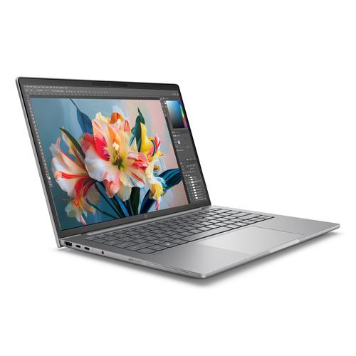 HP ZBook 8 G1i 14 Intel Core Ultra 7 255H Mobiel werkstation 35,6 cm (14") WQXGA 32 GB DDR5-SDRAM 1 TB SSD NVIDIA RTX 500 Ada Wi-Fi 7 (802.11be) Windows 11 Pro AI Workstation, AI PC Zilver - Image 3