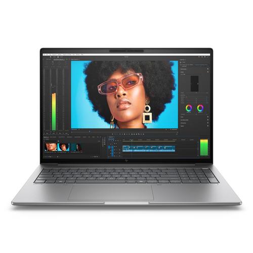 HP ZBook 8 G1i 16 Intel Core Ultra 5 225H Mobiel werkstation 40,6 cm (16") WUXGA 24 GB DDR5-SDRAM 512 GB SSD NVIDIA RTX 500 Ada Wi-Fi 7 (802.11be) Windows 11 Pro AI Workstation, AI PC Zilver - Image 1