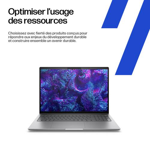 HP ZBook 8 G1i 16 Intel Core Ultra 9 285H Mobiel werkstation 40,6 cm (16") WUXGA 8 GB DDR5-SDRAM 1 TB SSD NVIDIA RTX 500 Ada Wi-Fi 7 (802.11be) Windows 11 Pro AI Workstation, AI PC Zilver - Image 4