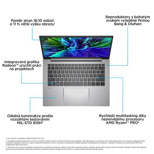HP ZBook Firefly 14 G10 A AMD Ryzen™ 7 PRO 7840HS Mobiel werkstation 35,6 cm (14") WUXGA 32 GB DDR5-SDRAM 1 TB SSD Wi-Fi 6 (802.11ax) Windows 11 Pro Grijs - Image 6