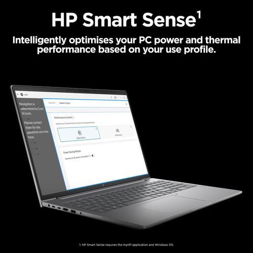 HP ZBook Power G11 A AMD Ryzen™ 7 8845HS Mobiel werkstation 40,6 cm (16") WUXGA 32 GB DDR5-SDRAM 1 TB SSD NVIDIA RTX A1000 Wi-Fi 6E (802.11ax) Windows 11 Pro AI Workstation, AI PC Grijs - Image 6