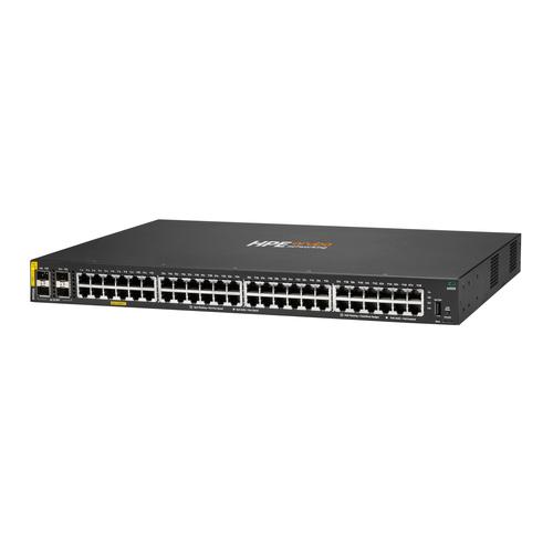 HPE Aruba Networking CX 6000 48G Class4 PoE 4SFP 740W Switch Managed L3 Gigabit Ethernet (10/100/1000) Power over Ethernet (PoE) 1U - Image 2