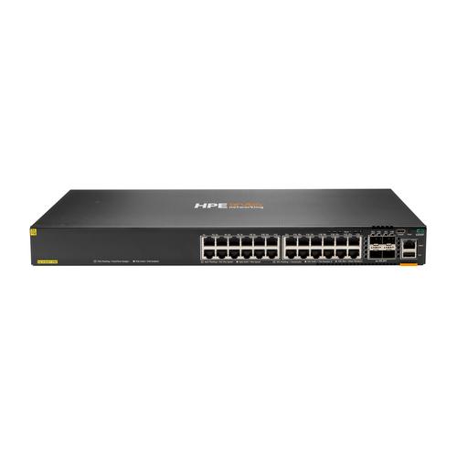 HPE Aruba Networking CX 6200F 24G 4SFP+ Switch Managed L3 Gigabit Ethernet (10/100/1000) 1U - Image 1