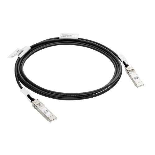 HPE Aruba Networking Networking Instant On 10G SFP+ to SFP+ 3m Direct Attach Copper Cable InfiniBand en Glasvezelkabel SFP+ Zwart, Zilver - Image 1