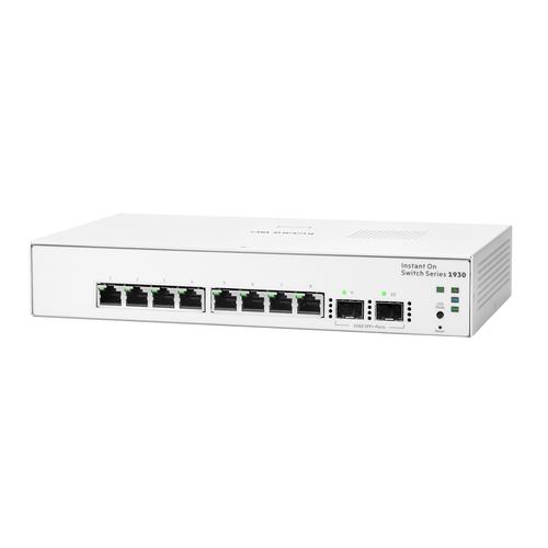 HPE Aruba Networking Networking Instant On Switch 8p Gigabit 2p SFP 1930 Managed L2/L3/L4 Gigabit Ethernet (10/100/1000) 1U Wit - Image 2