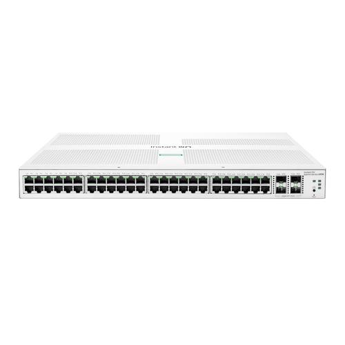 HPE Aruba Networking Networking Instant On Switch 48p Gigabit 4p SFP+ 1930 Managed L2/L3/L4 Gigabit Ethernet (10/100/1000) 1U Wit - Image 1