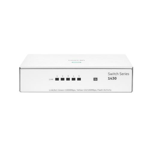 HPE Aruba Networking Networking Instant On Switch 5p Gigabit 1430 Unmanaged L2 Gigabit Ethernet (10/100/1000) Wit - Image 1