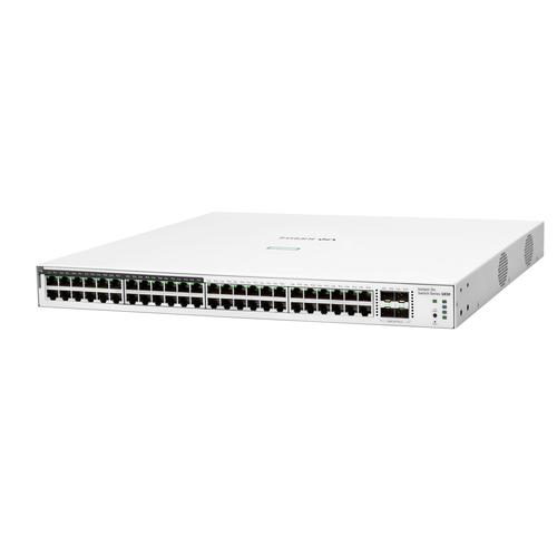 HPE Aruba Networking Networking Instant On Switch 48p Gigabit CL4 PoE 4p SFP 370W 1830 Managed L2 Gigabit Ethernet (10/100/1000) Power over Ethernet (PoE) 1U - Image 2