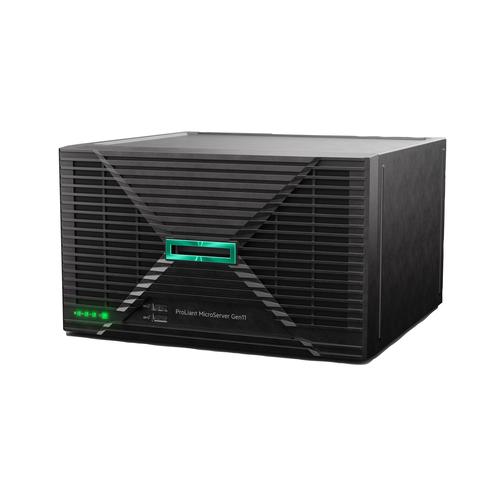 HPE ProLiant MicroServer Gen11 E-2434 4c 32GB-U 4LFF-NHP 2x4TB HDD 180W External PS EMEA Cmp Mod Svr server 8 TB Ultra Micro Tower Intel® Xeon® 3,4 GHz DDR5-SDRAM - Image 2