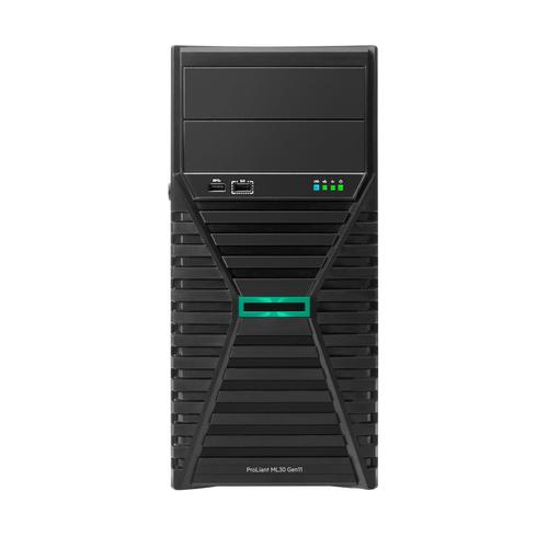 HPE ProLiant ML30 Gen11 6325P 3.5GHz 4c 1P 1x32GB-U 8SFF 2x480GB SSD 1x1000W PS EU server 960 GB Tower (4U) Intel® Xeon® 3,5 GHz 32 GB DDR5-SDRAM 1000 W