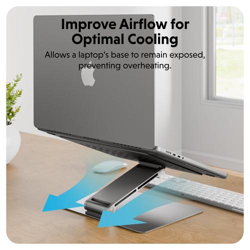 HYPER HS1150GYGL laptopstandaard Grijs 40,6 cm (16") - Image 7