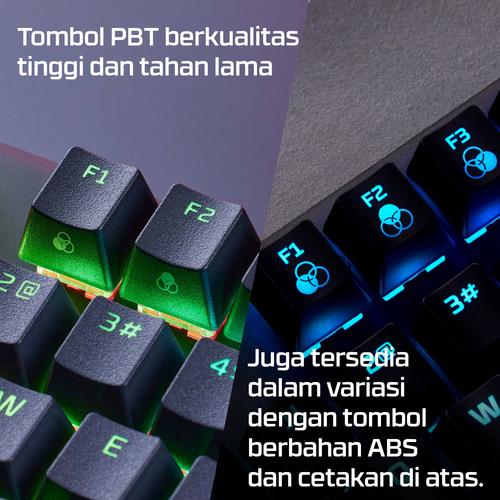 HyperX Alloy Origins Core - mechanisch gamingtoetsenbord - HX Aqua (US-indeling) - Image 9