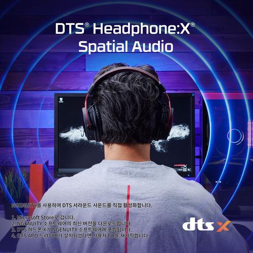 HyperX Cloud Alpha - Wireless Gaming Headset (zwart-rood) - Image 4