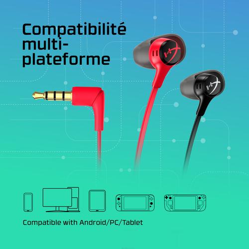 HyperX Cloud Earbuds II rood - Image 3