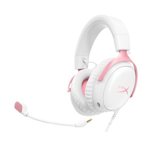 HyperX Cloud III - Gaming Headset (wit/roze) - Image 8
