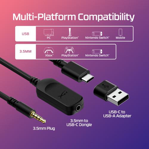 HyperX Cloud III - Gamingheadset (zwart/rood) - Image 3