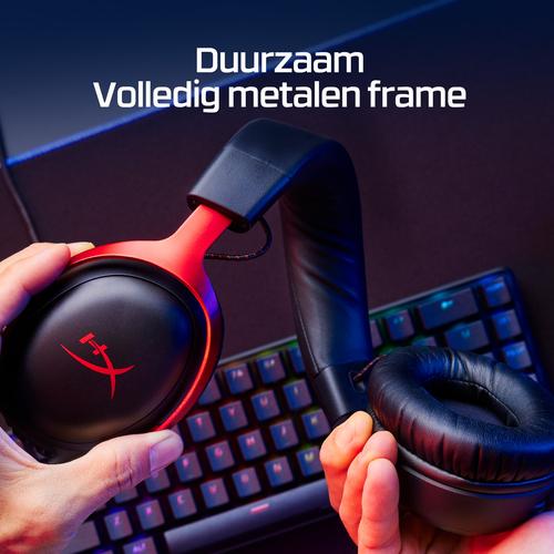 HyperX Cloud III - Gamingheadset (zwart/rood) - Image 9