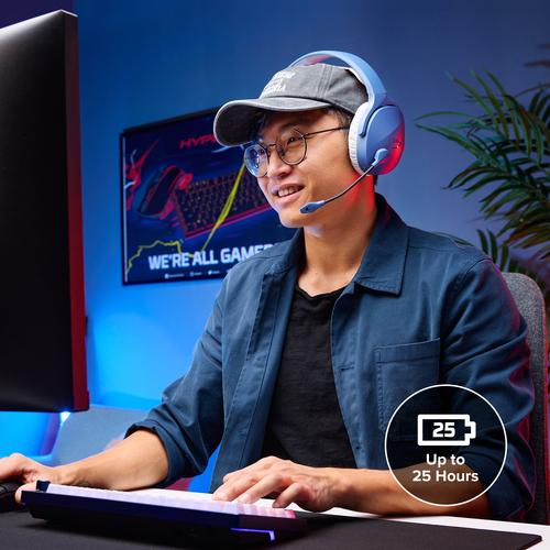 HyperX Cloud Jet - Wireless Gaming Headset (Light Blue) - Image 7