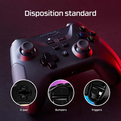 HyperX Clutch - Wireless Gaming Controller (zwart) - mobiele pc - Image 4