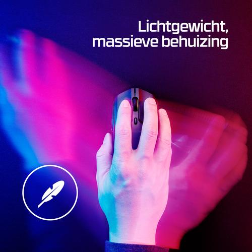 HyperX Pulsefire Haste 2 - draadloze gamingmuis (zwart) - Image 3