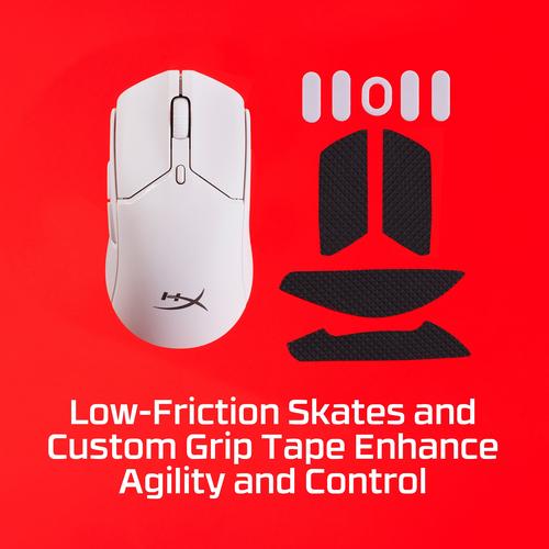 HyperX Pulsefire Haste 2 Mini - draadloze gamingmuis (wit) - Image 5