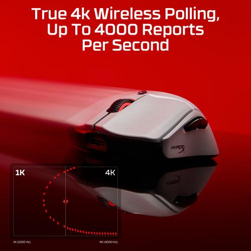 HyperX Pulsefire Haste 2 Pro - 4K Wireless Gaming Mouse - Image 9