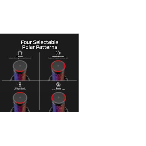 HyperX QuadCast 2 S - USB-microfoon (zwart) - Image 2