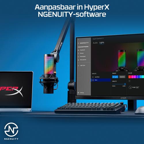 HyperX QuadCast 2 S - USB-microfoon (zwart) - Image 5