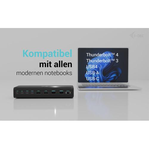 i-tec Universal 6x 4K/60Hz Display Docking Station + Power Delivery 140W - Image 5