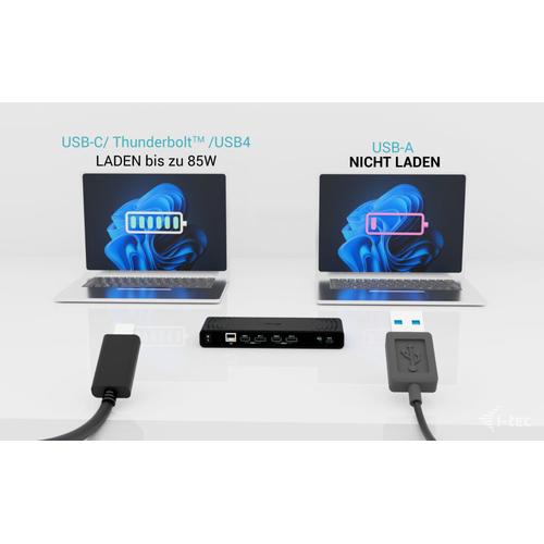 i-tec Universal Dual 4K Display Docking Station + Power Delivery 85W - Image 7