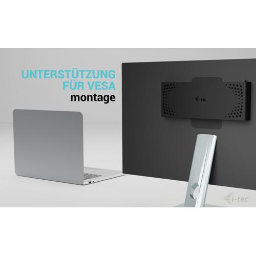 i-tec Universal Dual 4K Display Docking Station + Power Delivery 85W - Image 9