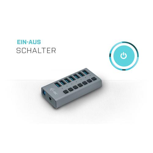 i-tec USB 3.0 Charging HUB 7port + Power Adapter 36 W - Image 3