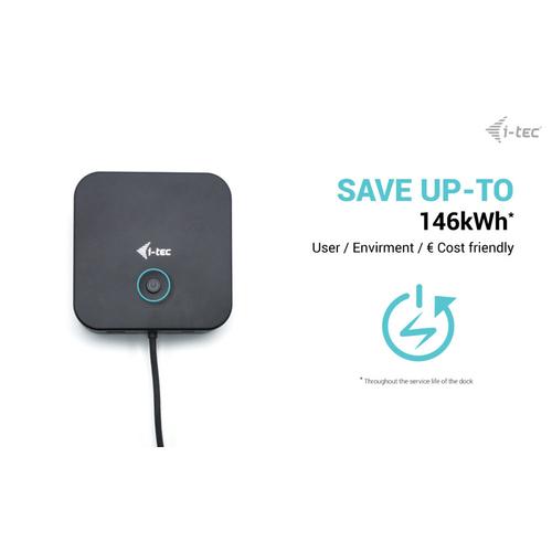 i-tec USB-C HDMI Dual DP Docking Station with Power Delivery 100 W - Image 2