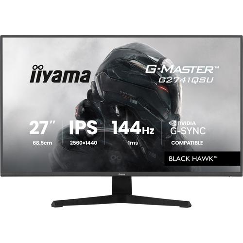 iiyama G-MASTER G2741QSU-B1 computer monitor 68,6 cm (27") 2560 x 1440 Pixels Zwart - Image 1