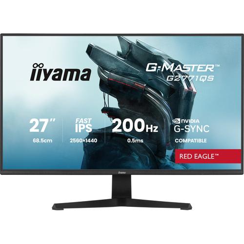 iiyama G-MASTER G2771QS-B1 computer monitor 68,6 cm (27") 2560 x 1440 Pixels Wide Quad HD Zwart - Image 1