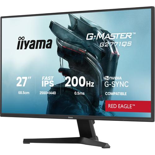 iiyama G-MASTER G2771QS-B1 computer monitor 68,6 cm (27") 2560 x 1440 Pixels Wide Quad HD Zwart - Image 3