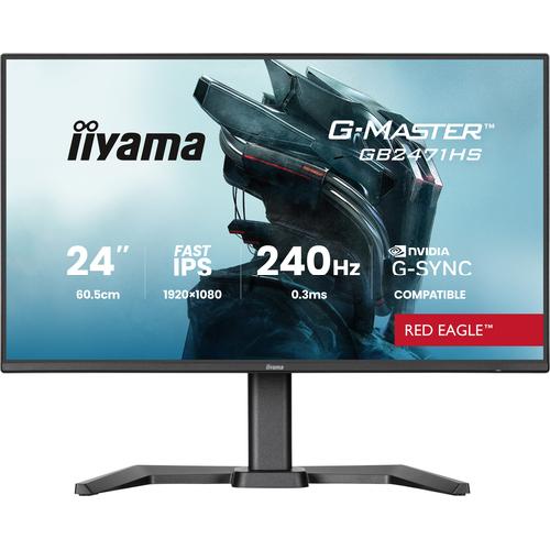 iiyama G-MASTER GB2471HS-B1 computer monitor 60,5 cm (23.8") 1920 x 1080 Pixels Full HD Zwart - Image 1