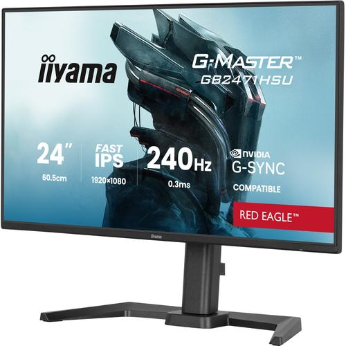 iiyama G-MASTER GB2471HSU-B1 computer monitor 60,5 cm (23.8") 1920 x 1080 Pixels Full HD Zwart - Image 5