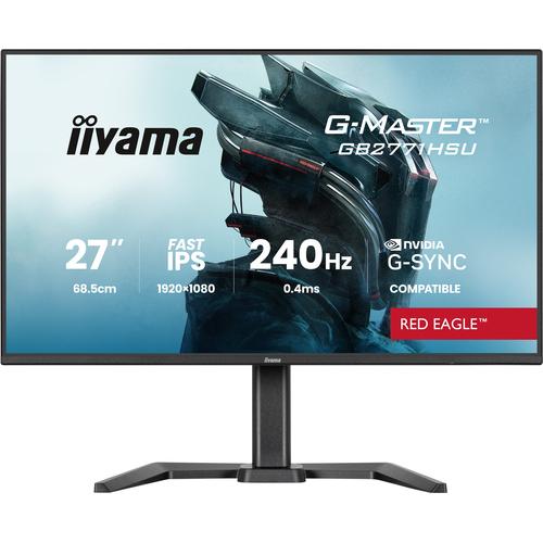 iiyama G-MASTER GB2771HSU-B1 computer monitor 68,6 cm (27") 1920 x 1080 Pixels Full HD Zwart - Image 1