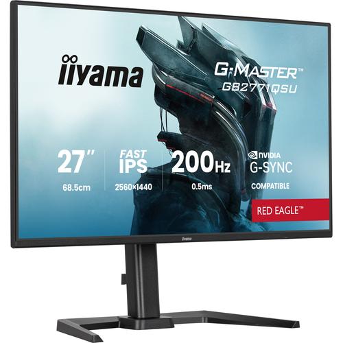 iiyama G-MASTER GB2771QSU-B1 computer monitor 68,6 cm (27") 2560 x 1440 Pixels Wide Quad HD Zwart - Image 7